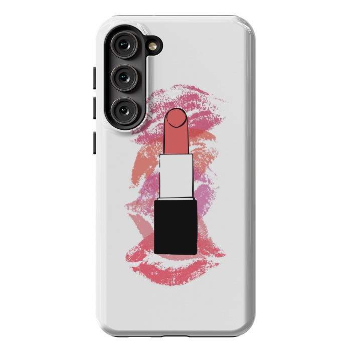 Galaxy S23 Plus StrongFit Lipstick Kisses by Martina