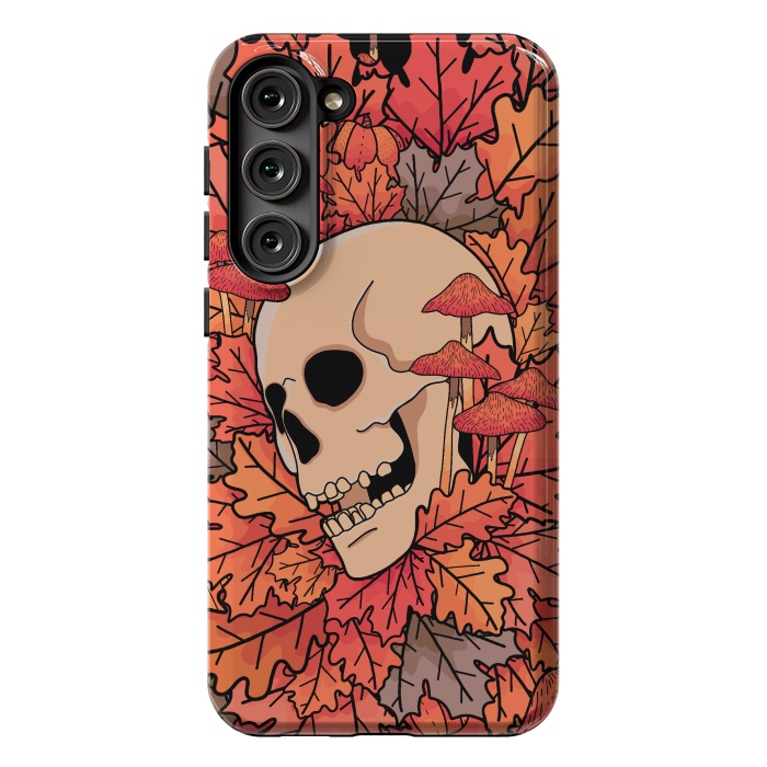 Galaxy S23 Plus StrongFit The skull of autumn by Steve Wade (Swade)