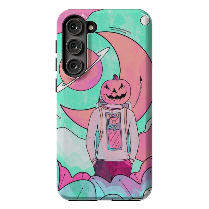 Galaxy S23 Plus StrongFit A Halloween world by Steve Wade (Swade)
