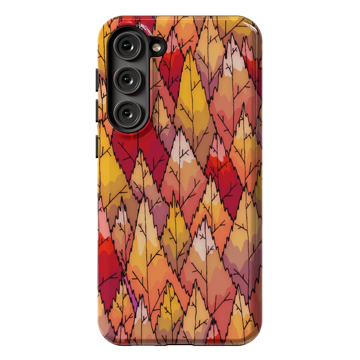 Galaxy S23 Plus StrongFit The autumnal woodland  by Steve Wade (Swade)