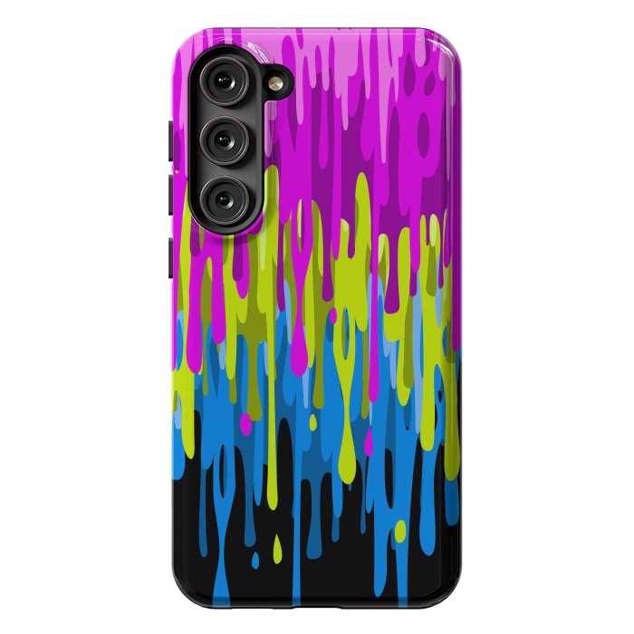 Galaxy S23 Plus StrongFit Colorful liquid by Alberto
