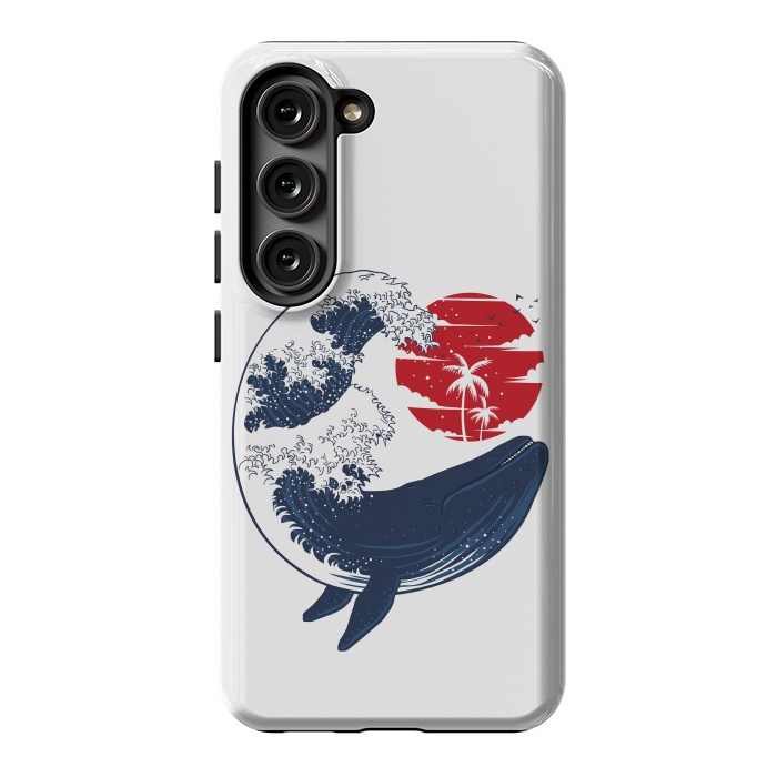 Galaxy S23 StrongFit wave whale by Alberto