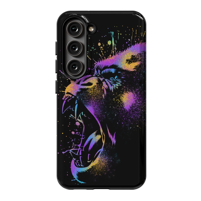 Galaxy S23 StrongFit Gorilla colorful by Alberto