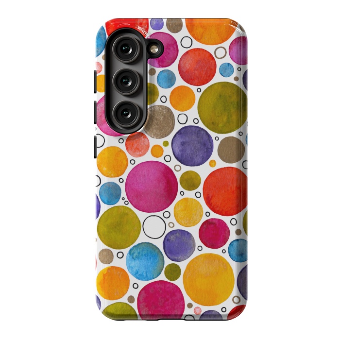 Galaxy S23 StrongFit That's It, I'm Going Dotty by Paula Ohreen