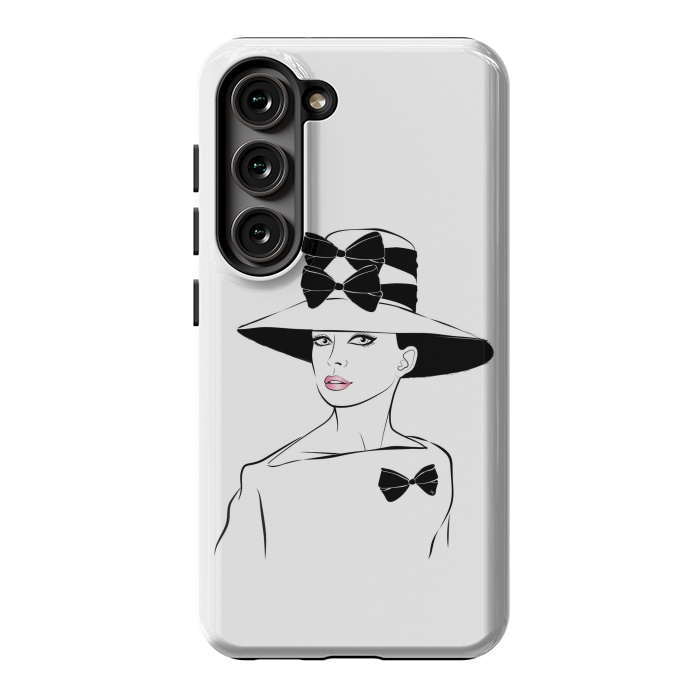 Galaxy S23 StrongFit Elegant Lady Audrey by Martina