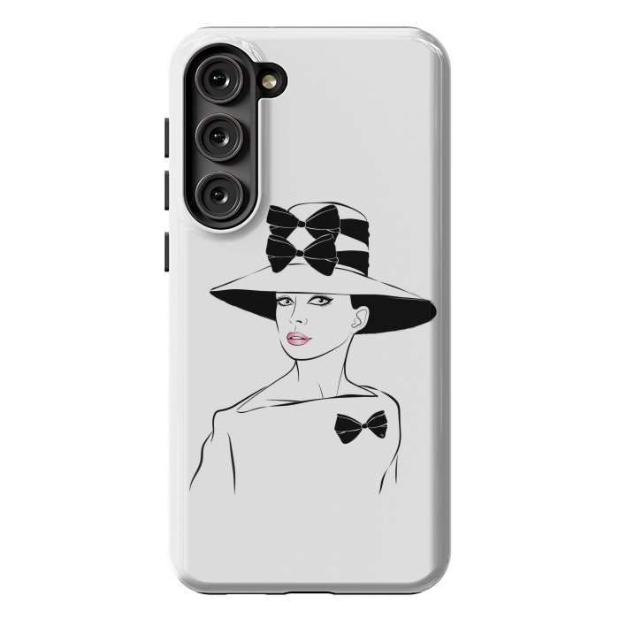 Galaxy S23 Plus StrongFit Elegant Lady Audrey by Martina