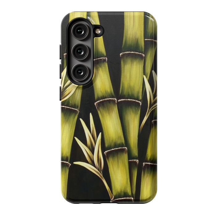Galaxy S23 StrongFit Bamboo by Denise Cassidy Wood