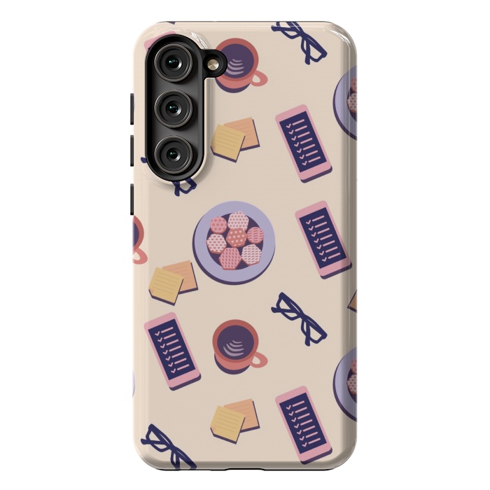 Galaxy S23 Plus StrongFit cookies love 2 by MALLIKA