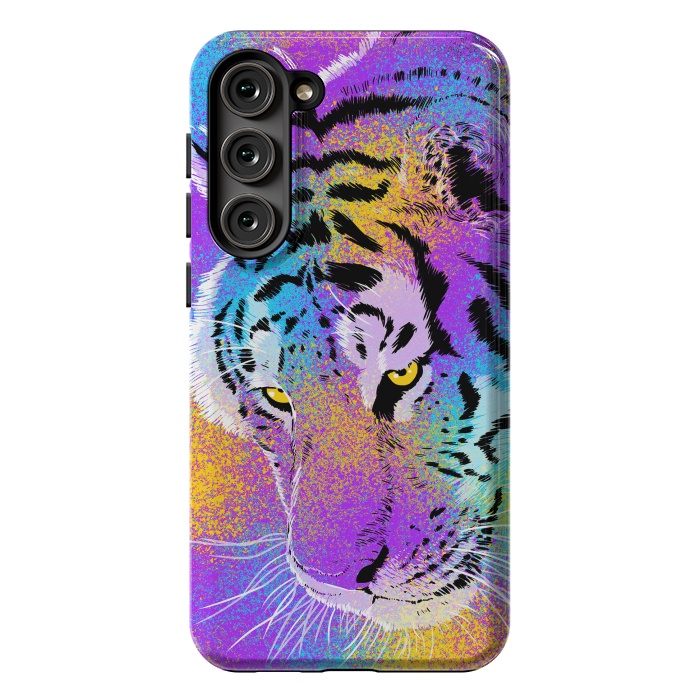 Galaxy S23 Plus StrongFit Colorful Tiger by Alberto