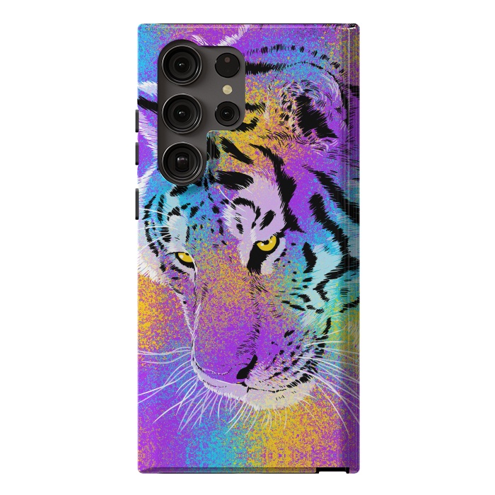 Galaxy S23 Ultra StrongFit Colorful Tiger by Alberto