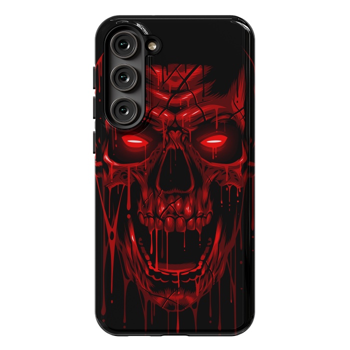 Galaxy S23 Plus StrongFit Blood Skull by Alberto