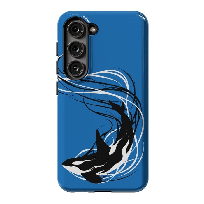 Galaxy S23 StrongFit Fantasy Killer Whale by Alberto