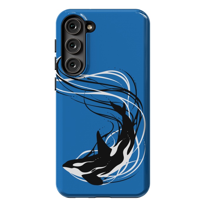 Galaxy S23 Plus StrongFit Fantasy Killer Whale by Alberto