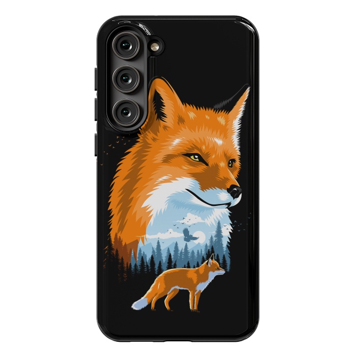 Galaxy S23 Plus StrongFit Fox in forest by Alberto