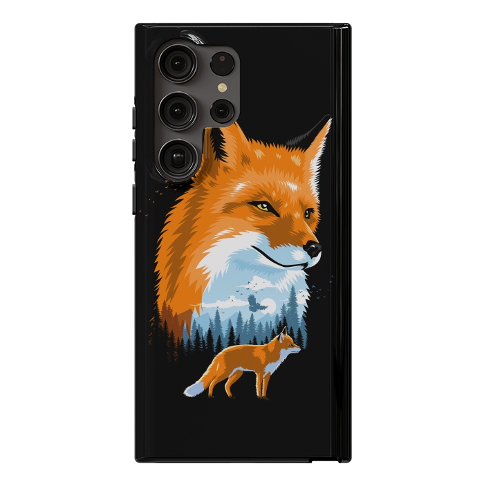 Galaxy S23 Ultra StrongFit Fox in forest by Alberto