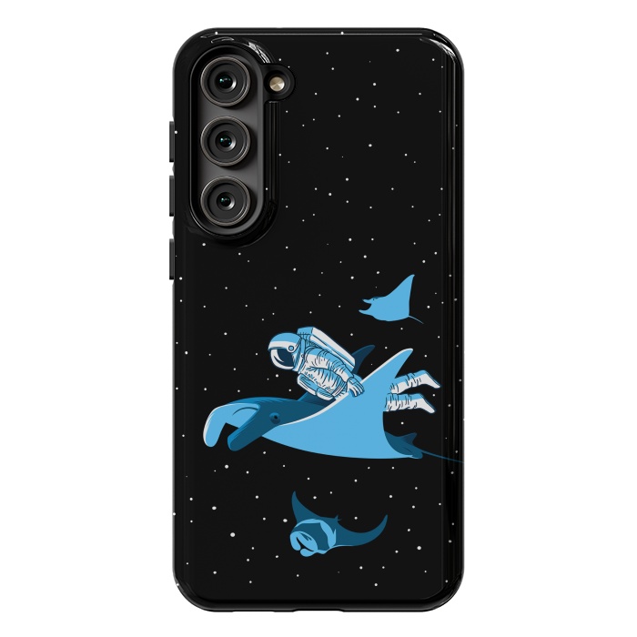 Galaxy S23 Plus StrongFit Astronaut blanket fish by Alberto