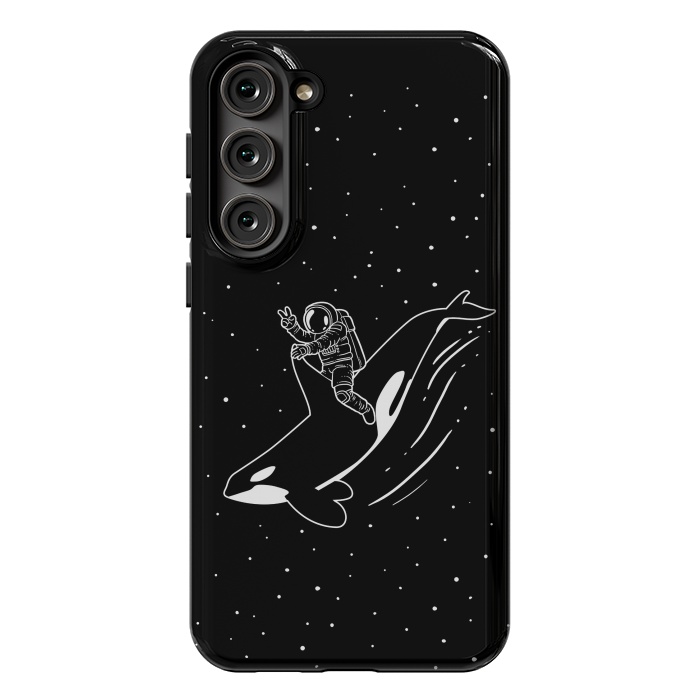 Galaxy S23 Plus StrongFit Killer Whale Astronaut by Alberto