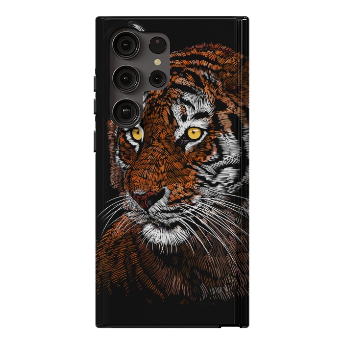 Galaxy S23 Ultra StrongFit Realistic Tiger by Alberto