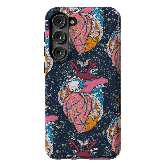 Galaxy S23 Plus StrongFit Pisces Heart by Ranggasme
