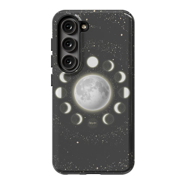 Galaxy S23 StrongFit Telescope Dreamy Shine-Phases of the Moon by ''CVogiatzi.