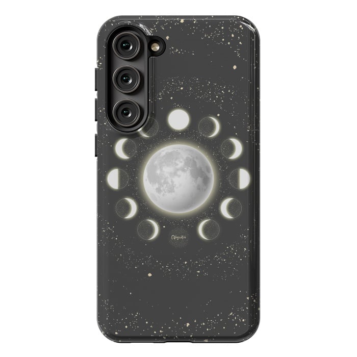 Galaxy S23 Plus StrongFit Telescope Dreamy Shine-Phases of the Moon by ''CVogiatzi.