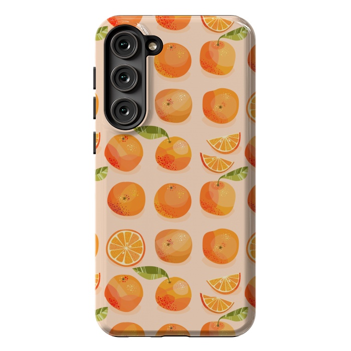 Galaxy S23 Plus StrongFit Oranges by Nic Squirrell