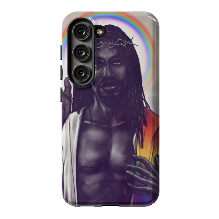 Galaxy S23 StrongFit Jesus by Draco