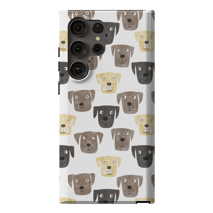 Galaxy S23 Ultra StrongFit Labrador Retriever Dogs by Nic Squirrell