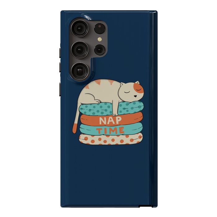 Galaxy S23 Ultra StrongFit Cat Nap by Coffee Man