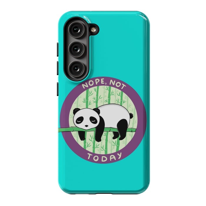 Galaxy S23 StrongFit Panda by Coffee Man