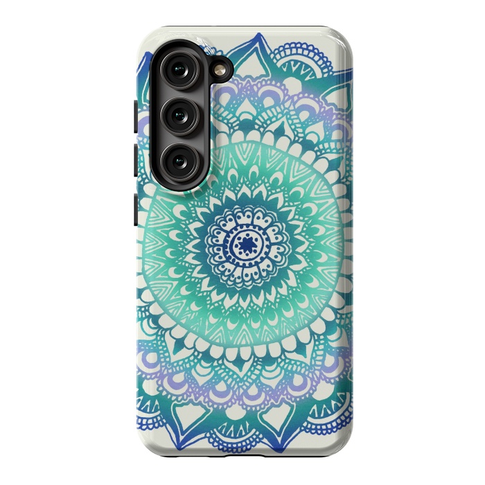 Galaxy S23 StrongFit Deep Forest Flower by Tangerine-Tane