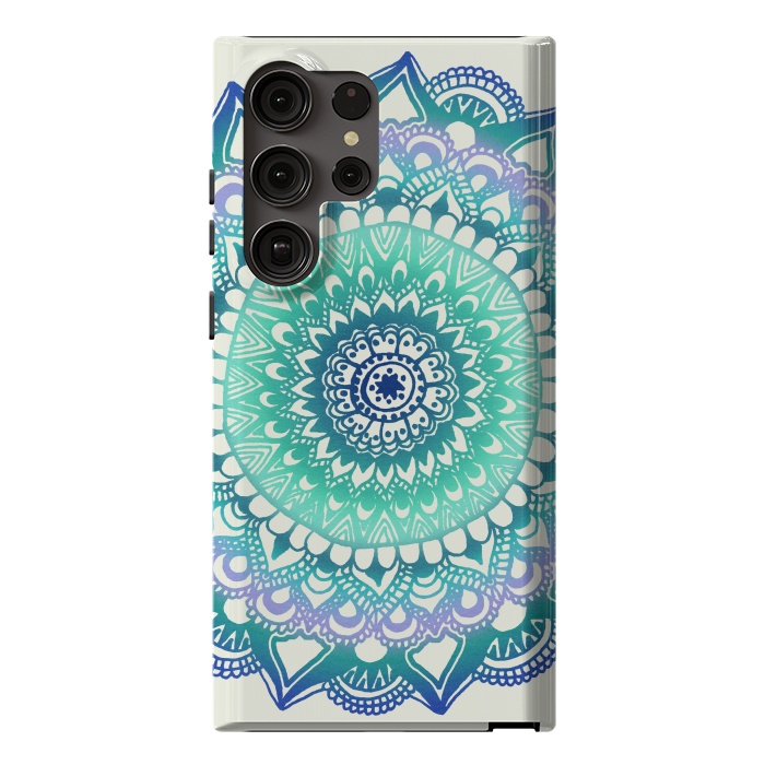 Galaxy S23 Ultra StrongFit Deep Forest Flower by Tangerine-Tane