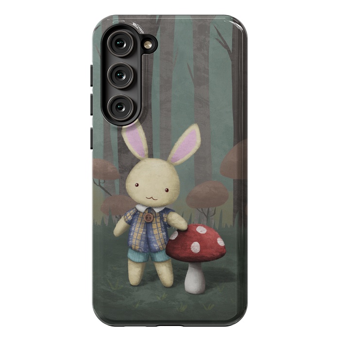 Galaxy S23 Plus StrongFit Cute bunny by Laura Nagel