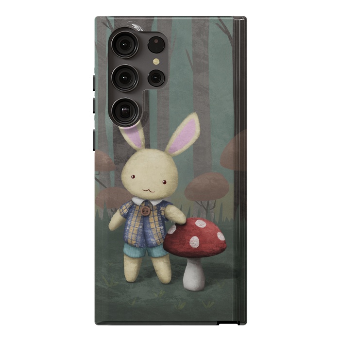 Galaxy S23 Ultra StrongFit Cute bunny by Laura Nagel