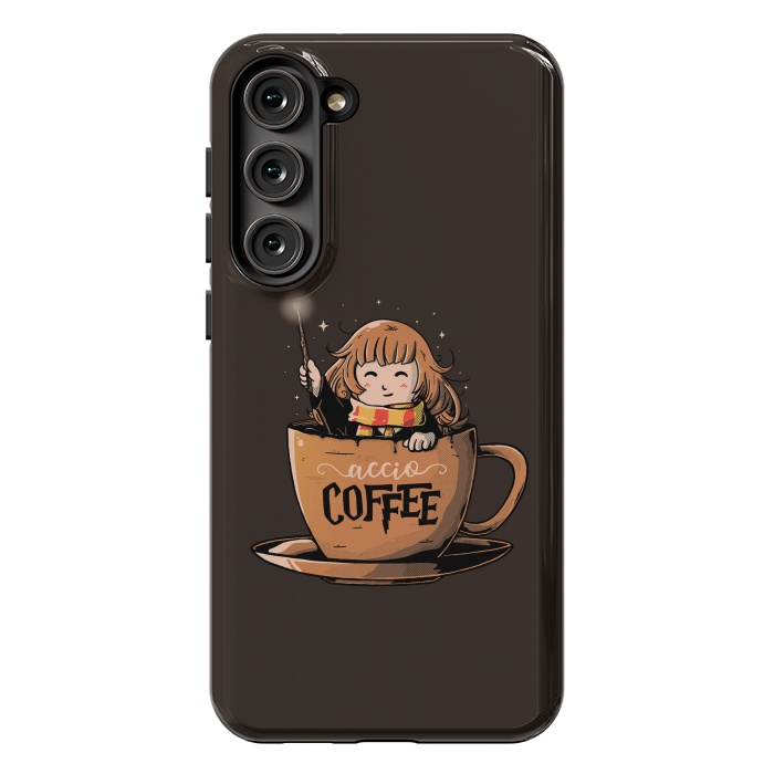 Galaxy S23 Plus StrongFit Accio Coffee by eduely