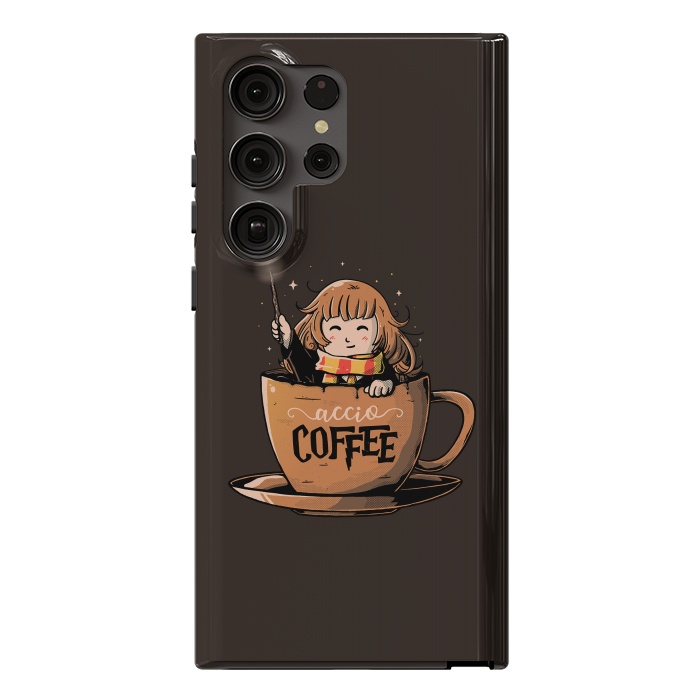Galaxy S23 Ultra StrongFit Accio Coffee by eduely