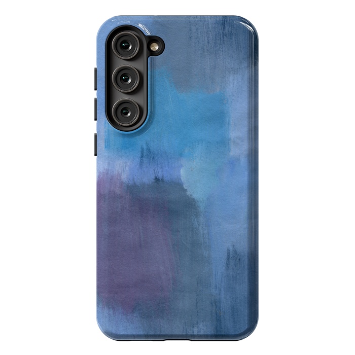 Galaxy S23 Plus StrongFit Blue Ocean Abstract Painting by Nic Squirrell