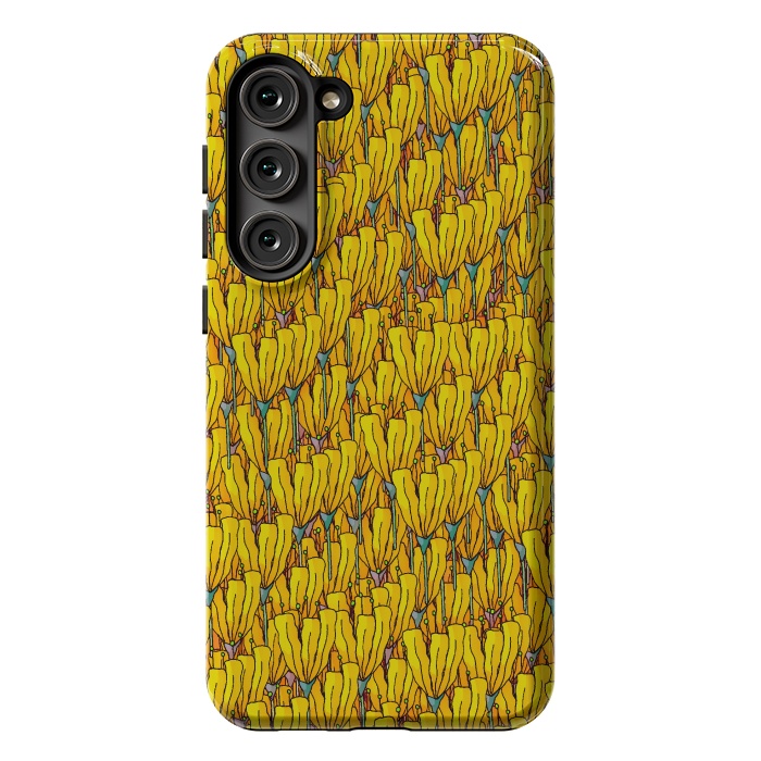 Galaxy S23 Plus StrongFit Spring yellow flowers by Steve Wade (Swade)