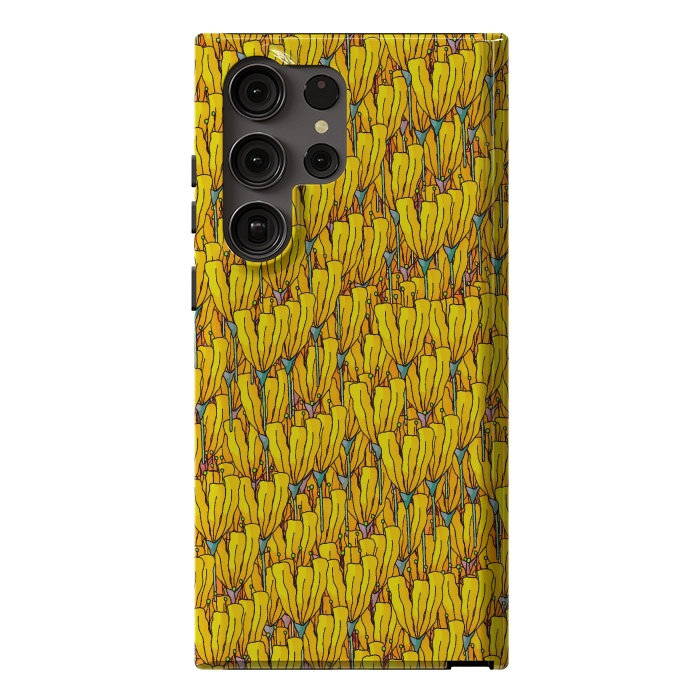 Galaxy S23 Ultra StrongFit Spring yellow flowers by Steve Wade (Swade)