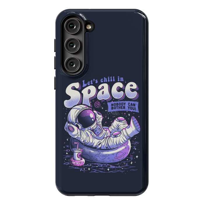 Galaxy S23 Plus StrongFit Chilling in Space by eduely
