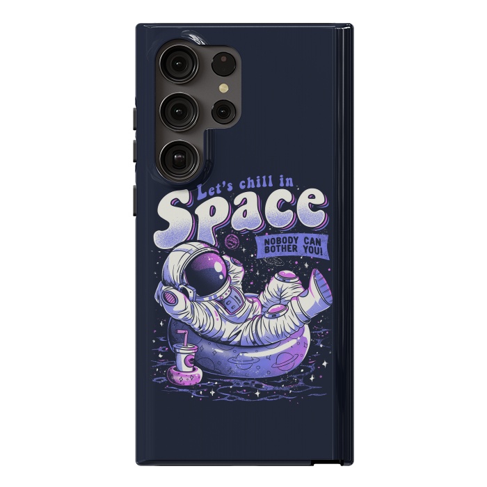 Galaxy S23 Ultra StrongFit Chilling in Space by eduely