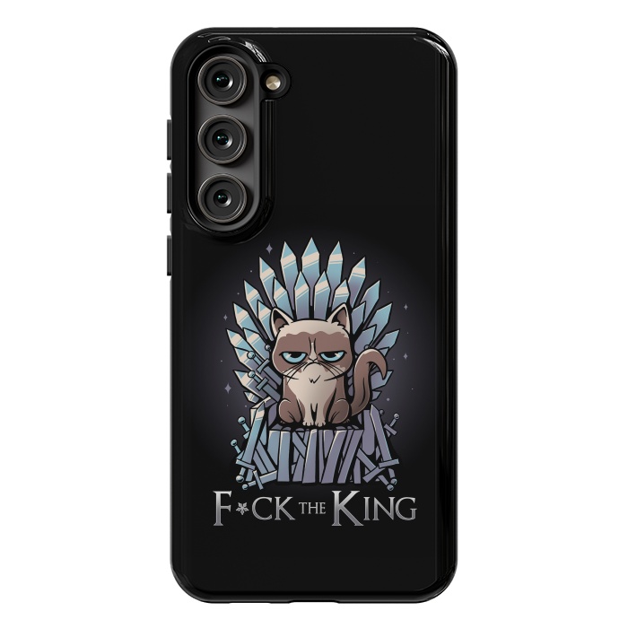Galaxy S23 Plus StrongFit F*ck the King by eduely