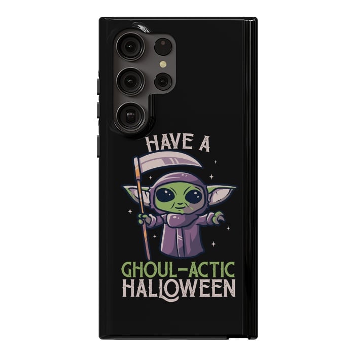Galaxy S23 Ultra StrongFit Have A Ghoul-Actic Halloween  by eduely
