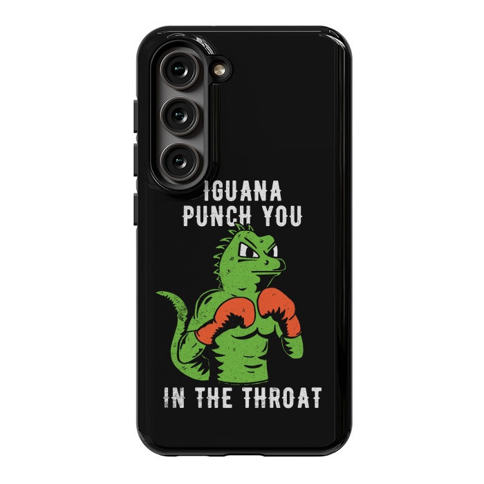 Galaxy S23 StrongFit Iguana Punch You by eduely