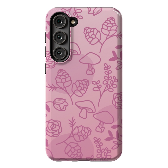 Galaxy S23 Plus StrongFit Flores Rosa by daivos