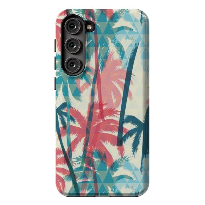 Galaxy S23 Plus StrongFit TROPICAL TREES by MALLIKA