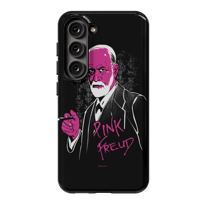Galaxy S23 StrongFit Pink Freud by Draco