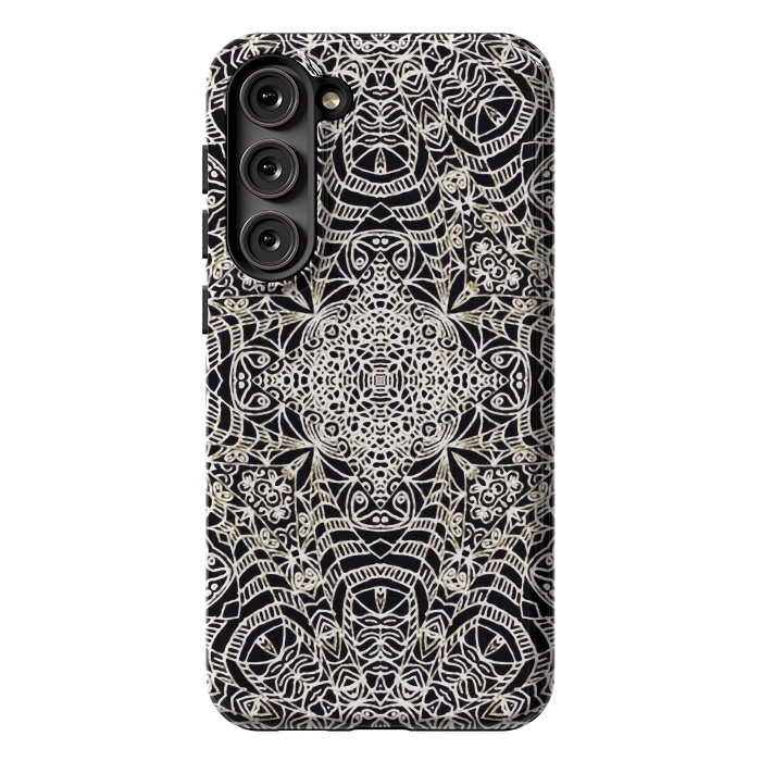 Galaxy S23 Plus StrongFit Mehndi Ethnic Style G419 by Medusa GraphicArt