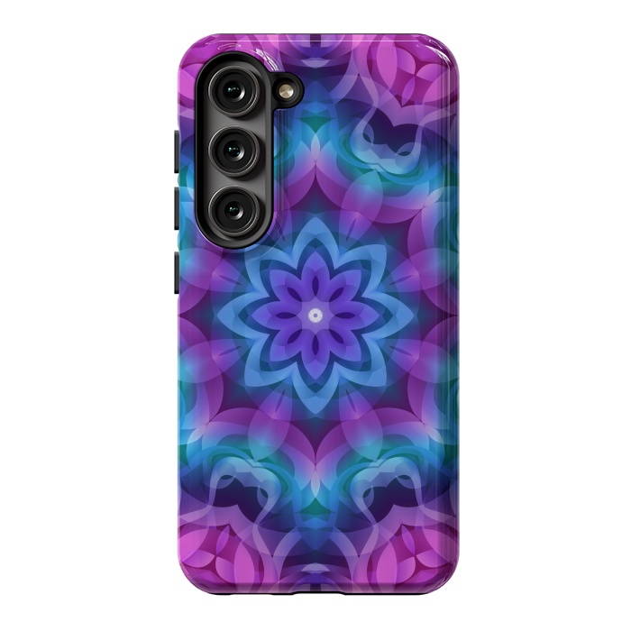 Galaxy S23 StrongFit Floral Abstract G269 by Medusa GraphicArt