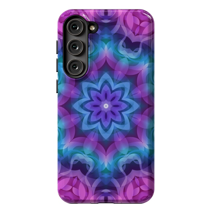 Galaxy S23 Plus StrongFit Floral Abstract G269 by Medusa GraphicArt